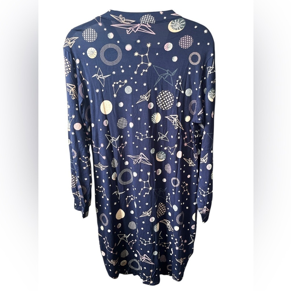 Hale Bob Celestial Print Oversized Sleep Shirt - Picture 2 of 3